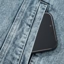  Evelyn Flap Frayed Detail Vest