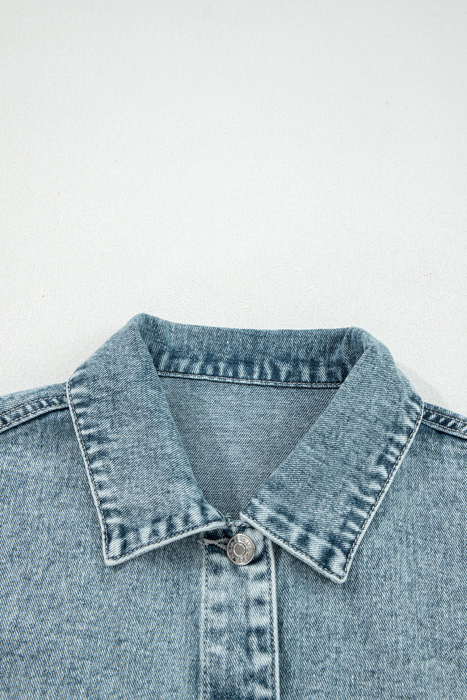 Evelyn Flap Frayed Detail Vest