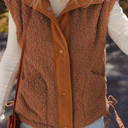 Evelyn Knot Side Plush Vest