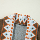  Evelyn Open Front Knitted Cardigan