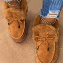  Evelyn Plush Lined Winter Flats
