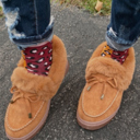  Evelyn Plush Lined Winter Flats