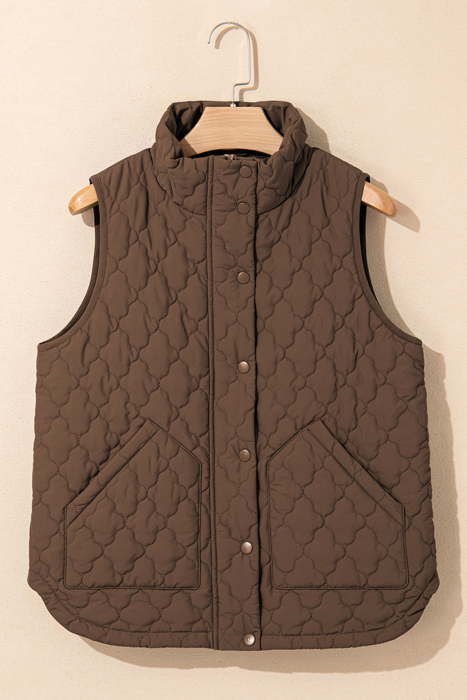 Evelyn Zip Up Winter Vest