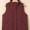  Evelyn Zip Up Winter Vest