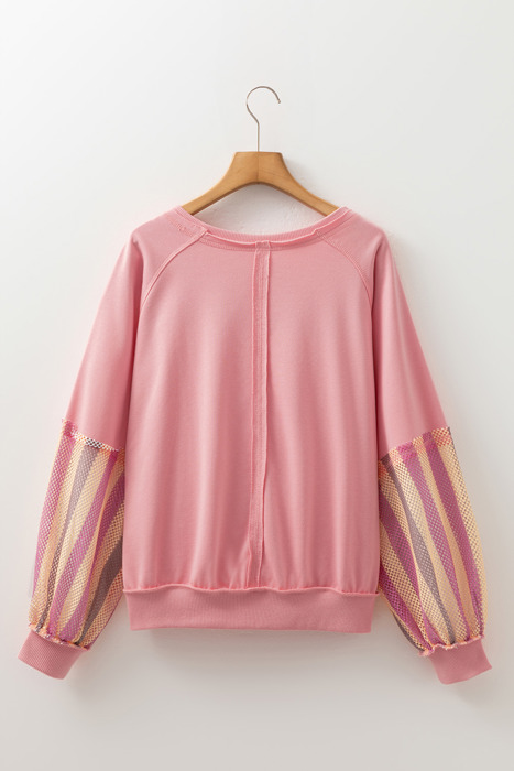 Everleigh Seam Casual Pullover Top