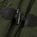  Everly Fur Hood Horn Sweater