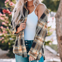  Everly Rounded Hem Plaid Shacket