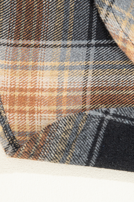 Everly Rounded Hem Plaid Shacket