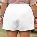  Evie Plus Size Bow Decor Pockets Shorts