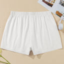  Evie Plus Size Bow Decor Pockets Shorts