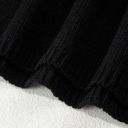  Faye Backless Bubble Sleeve Sweater