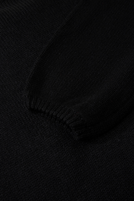 Faye Backless Bubble Sleeve Sweater