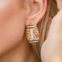  Football Game Day Stud Earrings