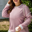  Frances Drop Shoulder Loose Top