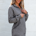  Frankie Ribbed Patchwork Sweatshirt Dress