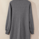  Frankie Ribbed Patchwork Sweatshirt Dress