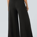  Freya Ruffled Wide Leg Pants with Pockets