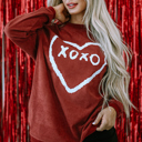  Freya Shape Graphic Corded Sweatshirt