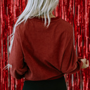  Freya Shape Graphic Corded Sweatshirt