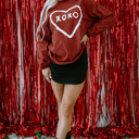  Freya Shape Graphic Corded Sweatshirt