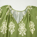  Gabriella Floral Short Sleeve PLUS Top