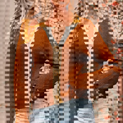 Gabriella Knit Neckline Short Cardigan