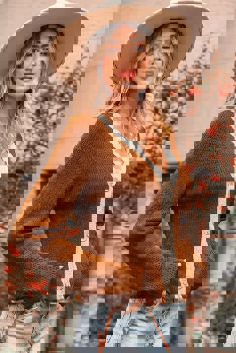 Gabriella Knit Neckline Short Cardigan