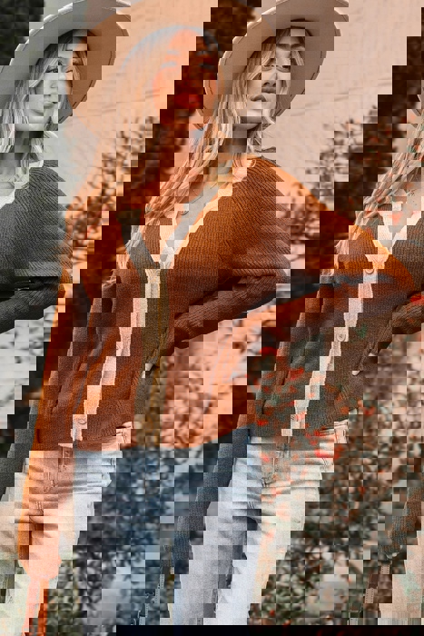 Gabriella Knit Neckline Short Cardigan