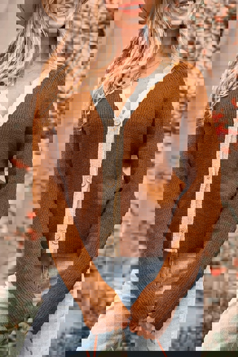 Gabriella Knit Neckline Short Cardigan