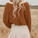  Gabriella Knit Neckline Short Cardigan