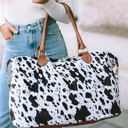 Cow Gabrielle Printed Tote Bag