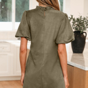  Gemma Sleeve Shift Mini Dress