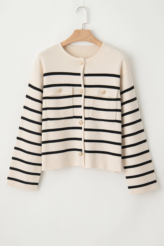 Genesis Pocket Buttoned Cardigan Sweater