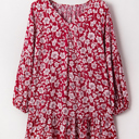  Georgina Balloon Sleeve Relaxed PLUS Dress