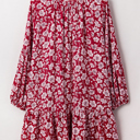  Georgina Balloon Sleeve Relaxed PLUS Dress