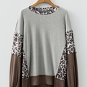  Gia High Low Baggy Sweatshirt