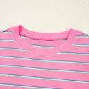  Giana Stripe Textured Knit Long Sleeve Top