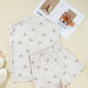  Gianna Bow Half Zip Tank and Shorts Set