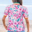  Gianna Floral Short Sleeve Blouse