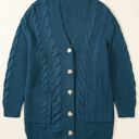  Gianna Knit Front Baggy Cardigan