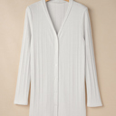  Gianna Ribbed Up Tunic Cardigan