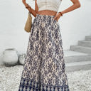  Giovanna Boho Pattern High Waist Wide Leg Loose Pants