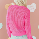  Giselle Knitted Drop Shoulder Sweater