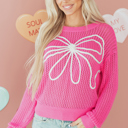  Giselle Knitted Drop Shoulder Sweater