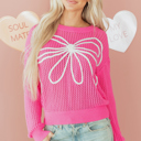  Giselle Knitted Drop Shoulder Sweater