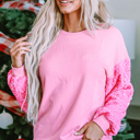  Giselle Sleeve Pullover top Long Sleeve Top