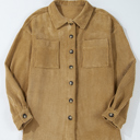  Giuliana Patched Up Corduroy Shacket