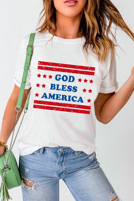 GOD BLESS AMERICAN Tee