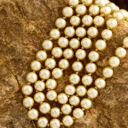  Gold Faux Pearl Beaded Layered Necklace