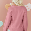  Goldie Cuffed Drop Shoulder Sweater